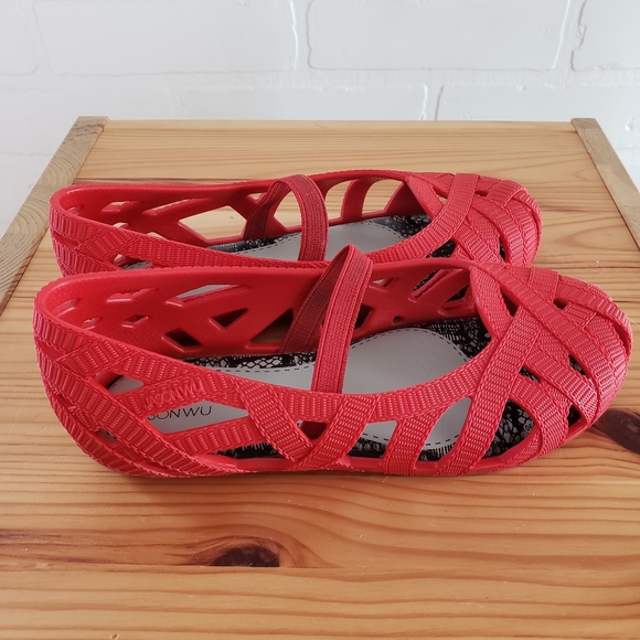 Mini Melissa + Jason Wu Flats Fit 12.5-13 - Picture 4 of 7